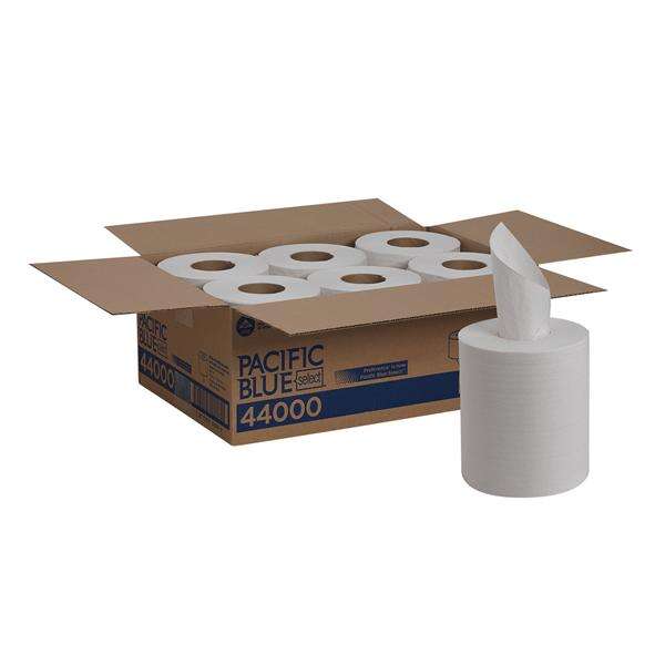 Towel Roll Perforated Pacific Blue Select 2 Ply Paper 8.25x12 White 6Rl/Ca